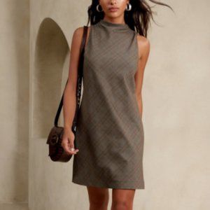 NWT Banana Republic Sastre Mini Plaid Dress